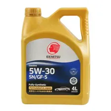 Масло моторное IDEMITSU 5W30 синтетика 4 л 30011328746