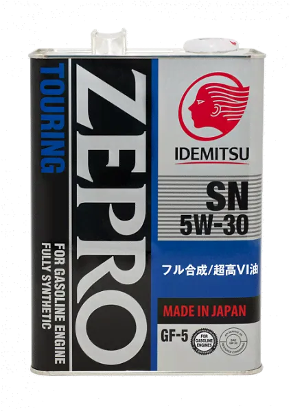 Масло моторное IDEMITSU ZEPRO TOURING F-S 5W30 SN/GF-5 4л-0