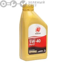 30015048724 IDEMITSU Масло моторное IDEMITSU FULLY SYNTHETIC SN/CF 5W40 синт. 1л.