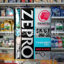 Масло моторное IDEMITSU Zepro Touring Pro 0W-30 SN/CF/GF-5 4л