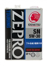 Масло моторное IDEMITSU ZEPRO TOURING F-S 5W30 SN/GF-5 4л