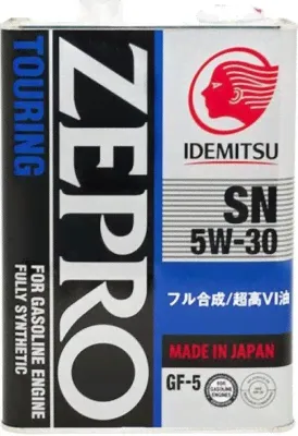 Масло моторное IDEMITSU ZEPRO TOURING 5W30 4л-0