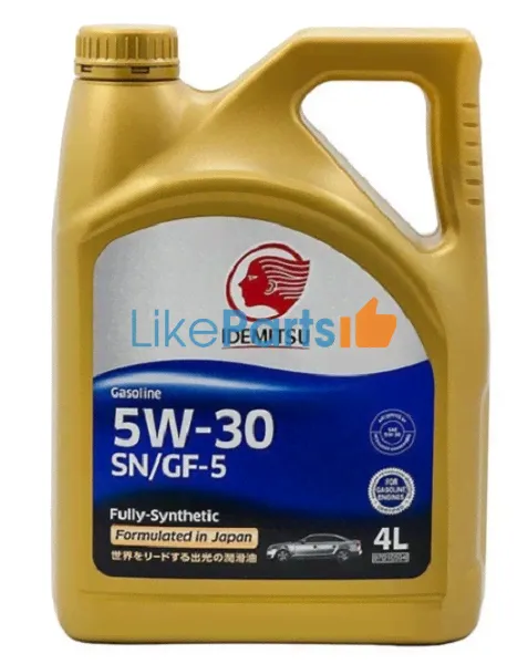 Масло моторное Idemitsu Gasoline 5W30 (4Л)