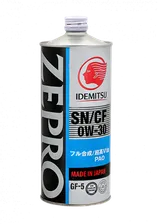 Масло моторное Idemitsu ZEPRO TOURING PRO 0W-30 SN/CF синт. 1л