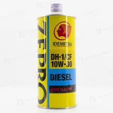 Масло моторное 10W-30 IDEMITSU ZEPRO DIESEL (гидрокрекинг) (дизель) 1 л. DH-1/CF