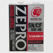 1849004 Моторное масло синтетическое ZEPRO EURO SPEC SN/CF 5W-40 - 4 л. Аналоги и заменители. IDEMITSU