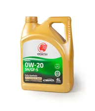 Масло моторное fully-synthetic, 0w-20, 4л, idemitsu