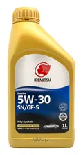 Синтетическое моторное масло IDEMITSU 5W-30 1 л