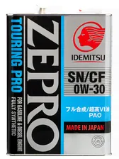 Моторное масло Idemitsu Zepro Touring Pro 0W-30 (4 л.) 4252-004 в Краснодаре