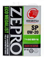 Моторное масло IDEMITSU ZEPRO ECO MEDALIST SN/GF5 0W-20 4л