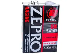 IDEMITSU ZEPRO RACING масло моторное 5w40 (4л) ж/б 12 шт в уп.
