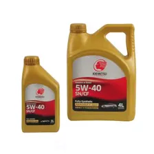 Масло моторное IDEMITSU 5W40 синтетика 4 л+1 л